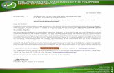 22 January 2020 ATTENTION : ACCREDITED POLLUTION …...Resources (DENR) to have been accredited as a Continuing Professional Development (CPD) Provider ... DLSU-Dasmarinas For. BREFELIN