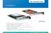 » CP307 « If it’s fe · If it’s embedded, it ’s Kontron. 3U Core™ Duo Processor Rugged CPU » Lowest Power Consumption Intel® L2400 Core™ Duo processor 1.66 GHz » Highest