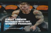 3 Most Common Mistakes WIth HIIT Workout Programs with hiit workout programs 3 most common mistakes