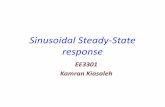 Sinusoidal Steady-State responsekamran/EE3301/class notes/ch09.pdf · Learning Objectives 1. Be able to obtain the steady-state response of RLC circuits (in all forms) to a sinusoidal
