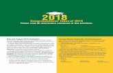 2018 - George Mason University · 2018 Congratulations! Class of 2018 Please read all information contained in this brochure. Star Muir Julie Gladbach Eve Dauer University Marshal