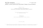 INDC International Nuclear Data Committee · 2007-03-21 · INDC International Nuclear Data Committee Report on the IAEA Technical Meeting on Network of Nuclear Reaction Data Centres
