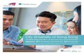 City University of Hong Kong · City University of Hong Kong JS1003 Department of Economics and Finance Options: BBA Business Economics, BBA Finance Accreditation The 2019/20 Academic