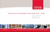 2019 HVS LODGING TAX REPORT - USA - Hotel-Online · HVS 2019 LODGING TAX REPORT - USA | PAGE 5 State Tax Rates All but two states impose a sales tax, a lodging tax, or both on overnight