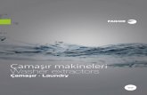 Çamaşır makineleri Washer extractors - Fagor · KONTROL TIPI CONTROL TYPE ISITMA HEATING ... of the drum the water has a cascade effect on the load. This increases considerably
