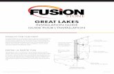 GREAT LAKES - Fusion Stone...GREAT LAKES - INSTALLATION GUIDE / GUIDE POUR L’INSTALLATION PAGE 1 OF 4 Congratulations on selecting Fusion Stone’s Great Lakes to enhance your project.