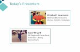 Today’s Presenters - WebJunction · Today’s Presenters Elizabeth Lawrence Berthoud Community Library District, Colorado Sara Wright NE Regional Consultant, Colorado Library Consortium.