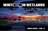 ANNUAL REPORT | 2016 - 17 - Winton Wetlands · ANNUAL REPORT 2017 CHAIRPERSON’S REPORT Winton Wetlands aims to connect people with the landscape and the living world. The project