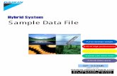 Hybrid System Sample Data Filetca.co.in/wp-content/uploads/2015/05/Samples-data... · 2017-09-26 · Hybrid System Sample Data File P.2-11 Savings sample P.12-16 High performances