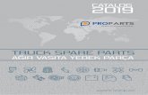 proparts.com.tr · ENGINE COOLING SYSTEM FUEL SYSTEM EXHAUST SYSTEM CLUTCH & PEDAL GEARBOX PROPELLER SHAFT AXLE BRAKE SYSTEM HUBS & WHEELS SUSPENSION STEERING ELECTRICAL SYSTEM CABIN