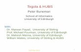 Tegola & HUBS · SUP Nov 2012 Tegola: A research project initiated at the University of Edinburgh for research into rural broadband. Tegola was built with a great deal of voluntary