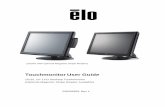 Touchmonitor User Guide - Elo Touch Solutions, Inc.continue using your mouse along with your touchmonitor in DOS. To install Windows 3.x and MS-DOS touch driver from Windows 98/95,