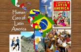 Human Geo of Latin America - Bussard's BLog · 2018-04-30 · •Alien Theory: Swiss writer Erich Von Daniken claimed in the 1960s that advanced beings from outer space traveled to