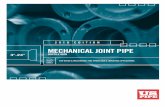 MECHANICAL JOINT PIPE · 2018-10-16 · MECHANICAL JOINT PIPE NSF ® Certified to ANSI/NSF 61 866.DIP.PIPE 2018 EDITION P 3 U.S. PIPE MECHANICAL JOINT PIPE REVISED 01.18 Mechanical