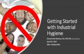 Getting Started with Industrial Hygiene · • Licentiate member of the Faculty of Occupational Hygiene (LFOH) and holds the Certificate of Operational Competence in Occupational