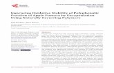 Improving Oxidative Stability of Polyphenolic …from subcritical water extraction of apple pomace wereassessed for encaps u-lation by spray drying technique, making use of polymeric