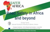 Road Safety in Africa and beyond - NRSO · 2018-06-12 · Road Safety in Africa and beyond George Yannis ... Project Leader: Prof. Luca Persia, University of Roma –La Sapienza The