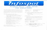 daystar.ac.ke · 2019-08-08 · Infospot August 2017 - 2018 FEE STRUCTURE Kshs 45,052 (hostel 16,052 & cafeteria 29, 000) Kshs 15,855 l