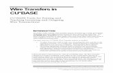 Wire Transfers in CU*BASE · Wire Transfers in CU*BASE 5 CONFIGURATION SETTINGS CONFIGURING WIRE TRANSFER CODES Misc. Posting Codes Configuration (Tool #534), Screen 1 On the initial