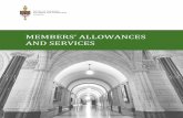 Members¢â‚¬â„¢ Allowances and Services Members¢â‚¬â„¢ Allowances and Services Manual Introduction May 15, 2018