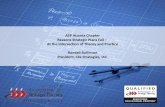 ASP Atlanta Chapter Reasons Strategic Plans Fail At the ... · 1 ASP Atlanta Chapter Reasons Strategic Plans Fail – At the Intersection of Theory and Practice Randall Rollinson