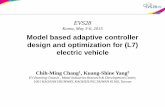 Korea, May 3-6, 2015 Model based adaptive controller ... slides_template_2.pdf · EVS28 Korea, May 3-6, 2015 Model based adaptive controller design and optimization for (L7) electric