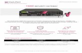 15400 SECURITY GATEWAY · The Check Point 15400 Next Generation Security Gateway combines the most comprehensive security protections with data center grade hardware to maximize uptime