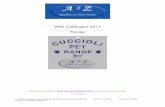 ANZ Catalogue 2011 Range pdf... · Cuccioli Pet Range page 4 Paws Pet Cushions 3 sizes Pet cushion Oval Extra Large 73 x 47 x 4cm 5060101924440 Large 61 x 8 x 4cm 5060101924457 Medium