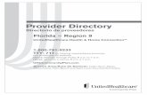 Provider Directory - UnitedHealthcare...Usted también puede consultar la lista de proveedores actualizada en el directorio en línea en UHCCommunityPlan.com. Los servicios que son