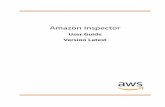 User Guide Version Latest - AWS Documentation...Amazon Inspector User Guide Amazon Inspector Pricing target looks like, how it behaves, and its dependent components. The combination