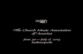 The Church Music Association of America · Marian antiphon: Salve Regina, solemn tone Friday, July 4, 2:30 p.m. Mass Recessional hymn: Salve Regina, simple tone Saturday, July 5,