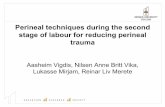 Perineal techniques during the second stage of labour for ... · Perineal techniques during the second stage of labour for reducing perineal trauma Aasheim Vigdis, Nilsen Anne Britt