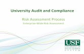 Risk Assessment Process...• A disciplined, documented, and ongoing process of identifying and analyzing the effect of relevant risks to the achievement of objectives, and forming