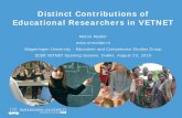 Distinct Contributions of Educational Researchers in VETNET...Distinct Contributions of Educational Researchers in VETNET who were/are in VETNET 2000 Michael Eraut ‘Non-formal learning