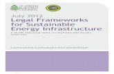 July 2012 Legal Frameworks for Sustainable Energy Infrastructure · 2017-09-27 · 8 Legal Frameworks for Sustainable Energy Infrastructure Types of network variations and schemes