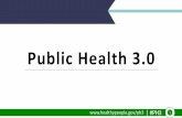 Public Health 3 - Healthy People program · Public health departments should engage with community stakeholders—from both the public and private sectors—to form vibrant, structured,