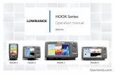 HOOK Series - Lowrance USAww2.lowrance.com/Root/Operator Manual/Lowrance/HOOK-SERIES_OM_EN_98… · Introduction | HOOK series 6 7 HOOK series Getting started Turn unit on/off To