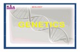 Genetics is study of - Karnataka · 2013-04-02 · Genetics is study of heredity and variation heredity and variation. l d Mh G JG regor Johann Mendel, father of genetics conducted