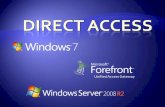 Unified Access Gatewaydownload.microsoft.com/download/E/0/2/E0211719-F5E7-4C3D... · 2018-10-16 · 13.05 – 14.15 Direct Access, koncept och bakomliggande teknik Johan Berglin,