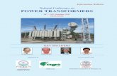 National Conference on Power TraNsformersNational Conference on Power TraNsformers 24th – 25th october 2017 Hyderabad Organised by In association with Information Bulletin CIGRE