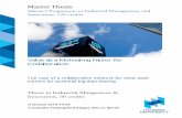 f - hh.diva-portal.org1359984/FULLTEXT02.pdf · @TfgXe G[Xf\f Master's Programme in Industrial Management and Innovation, 120 credits Value as a Motivating Factor for Collaboration