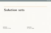 Solution sets - logic.pdmi.ras.ruknop/teaching/ucsd/18/2017/files/lecture_05.pdf · Solution sets Authors: Alexander Knop Institute: UC San Diego. Computation of Ax EXAMPLE Let us