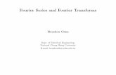 Fourier Series and Fourier Transforms - 國立中興大學web.ee.nchu.edu.tw/~code/course/course3/2010_Lecture15.pdf · 2018-09-14 · H.S. Chen Fourier Series and Fourier Transforms