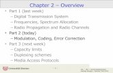 Chapter 2 – Overvie · ARQ: Selective Repeat. TZI – FB 1 – Kommunikationsnetze Andreas Könsgen – Summer Term 2013 - 30 - ARQ Pros & Cons • Advantages – Simple protocol