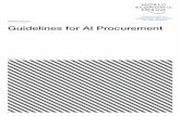 White Paper Guidelines for AI Procurement2019/09/06  · 4 Guidelines for AI Procurement What is artificial intelligence (AI)? AI has been formally defined as “technologies [that]