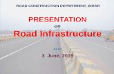 ROAD CONSTRUCTION DEPARTMENT, BIHARrcd.bih.nic.in/Reports/PPT/PR-01-03-06-2019.pdfLIST • Total 125 schemes sanctioned out of which 83 schemes have been completed and 42 schemes are
