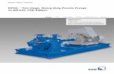 RPHb – Two-stage, Heavy-duty Process Pumps to API 610 ... · RPHb – Two-stage, Heavy-duty Process Pumps to API 610-11th Edition Characteristic curves 4 Flexible n Flanges available