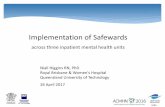 Implementation of Safewards · 1. Establish clear mutual expectations: Ward staff hold regular meetings with patients to discuss expectations of each others behaviour. Final set of