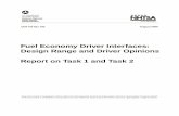 Fuel Economy Driver Interfaces: Design Range and Driver ... · Fuel economy driver interfaces (FEDIs) provide information to drivers about their fuel efficiency. FEDIs have become