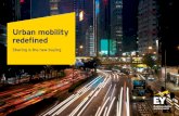 Urban mobility redefined...EY has designed a four-layered mobility business model that can map the current and future variants in this fast-evolving market. Layer 1 Layer 2 Layer 3
